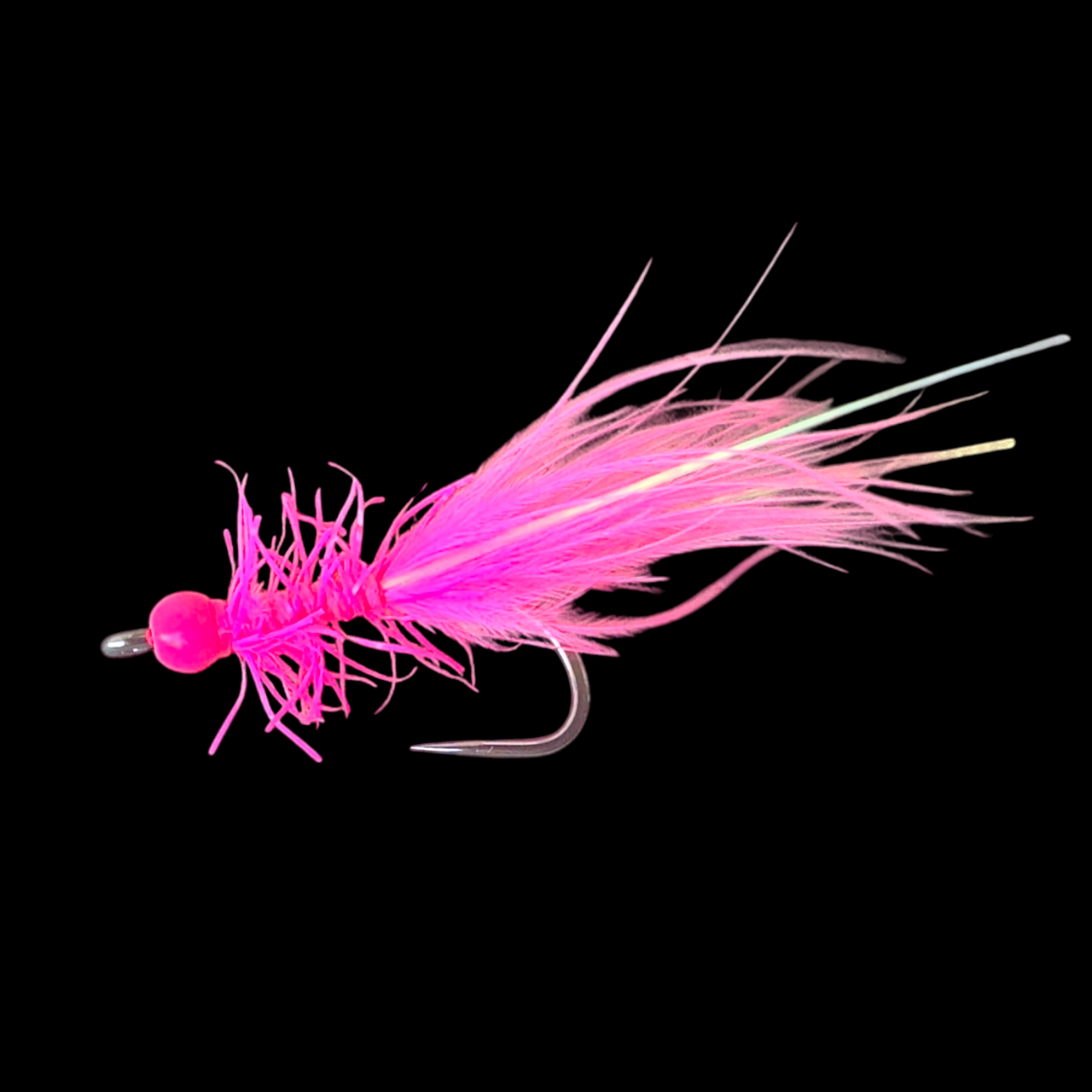 TODD'S JUST PINK STREAMER FLY #8