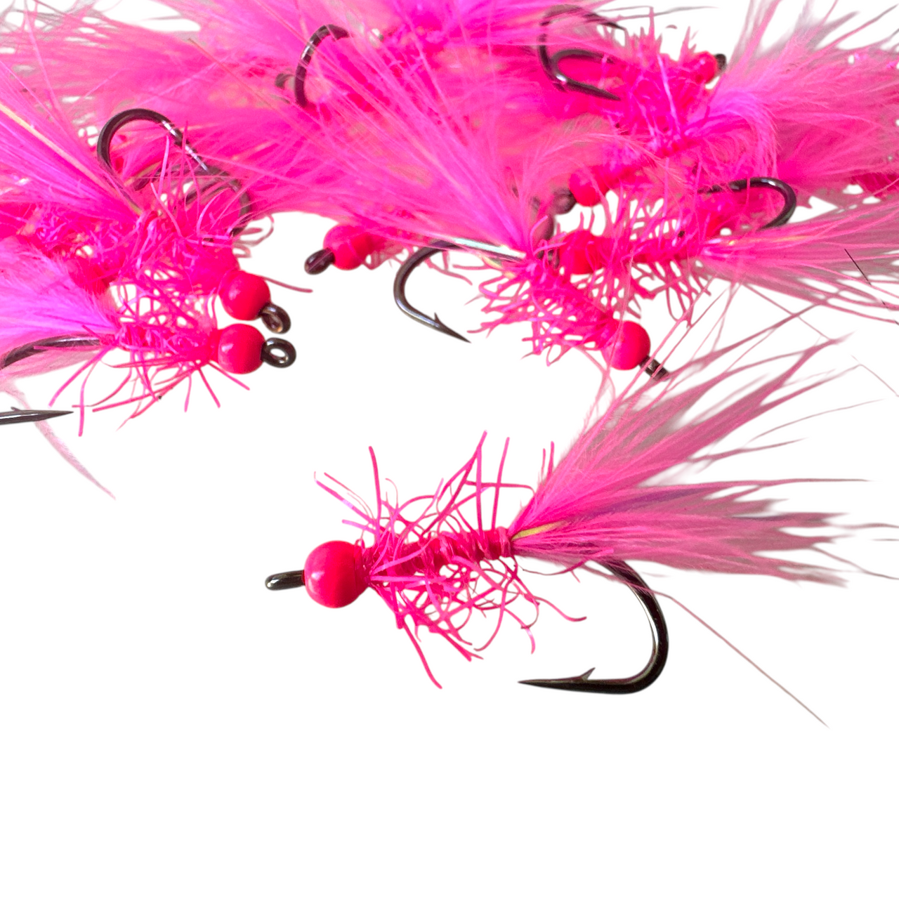 TODD'S JUST PINK STREAMER FLY #8