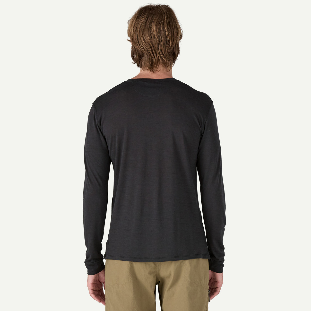 PATAGONIA M'S L/S  CAP COOL MERINO BLEND GRAPHIC SHIRT