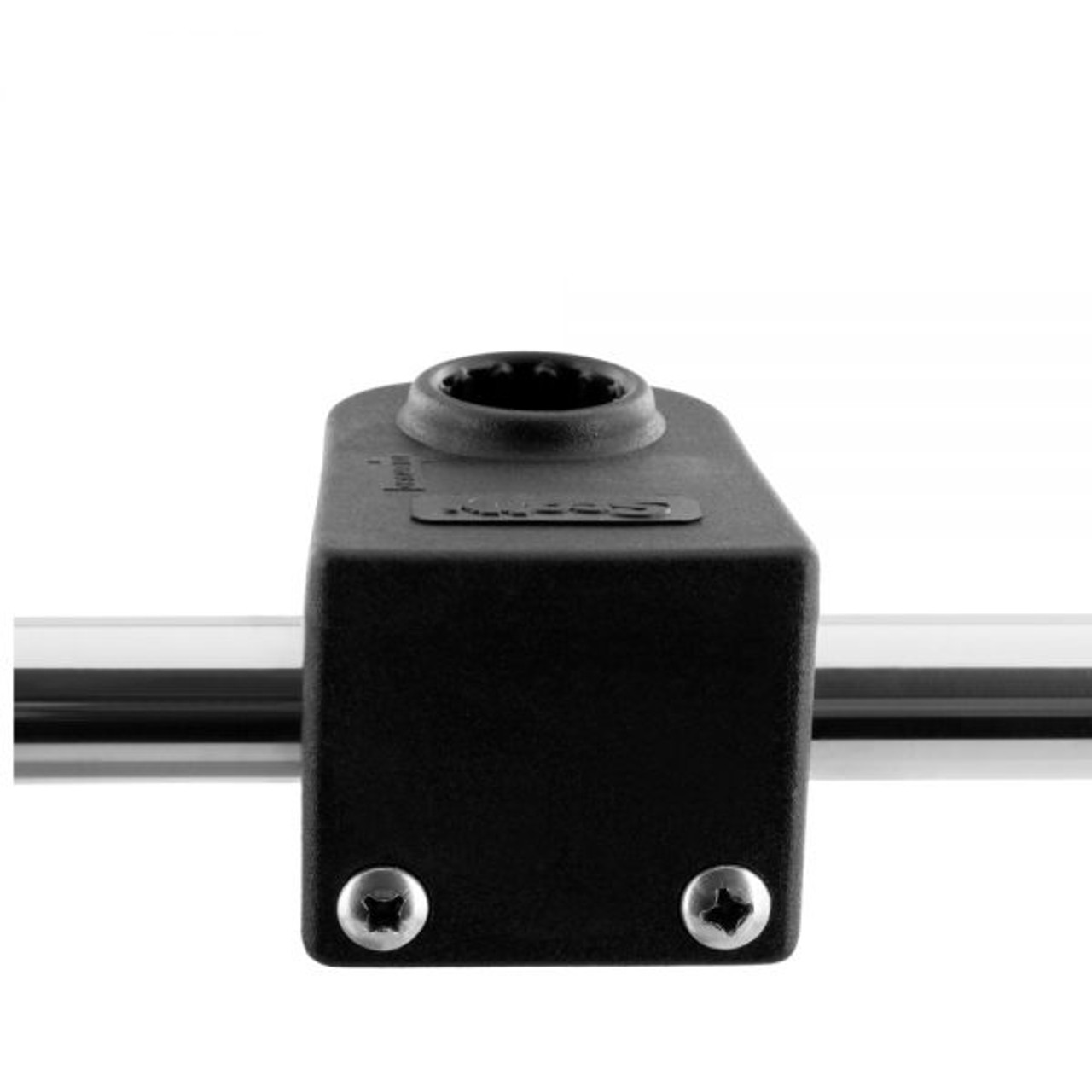 SCOTTY RAIL MOUNT ADAPTER BLACK 7/8" ROUND RAIL S287