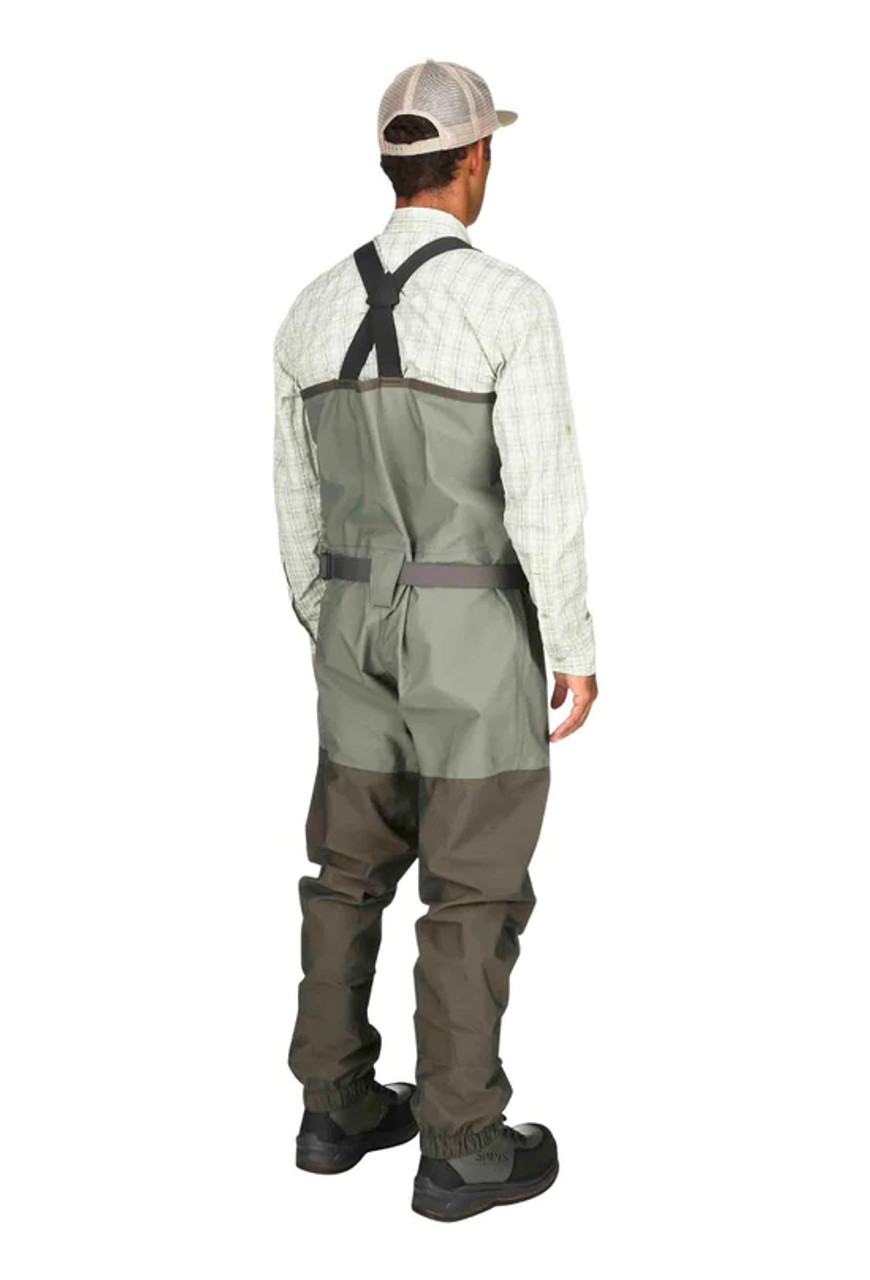 SIMMS MEN'S FREESTONE ZIP STOCKINGFOOT WADER - FRED'S CUSTOM TACKLE