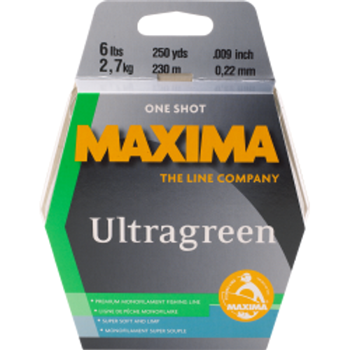 MAXIMA ULTRAGREEN ONE-SHOT SPOOLS - FRED'S CUSTOM TACKLE