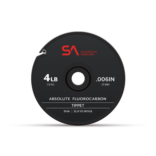 SA ABSOLUTE FLUOROCARBON TROUT TIPPET 30M