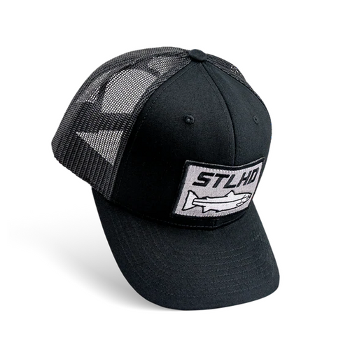 NPS Fishing - STLHD Hat (Pink And Charcoal Standard Trucker)