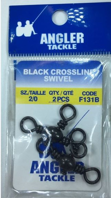 ANGLER CROSSLINE SWIVEL Black 2/0