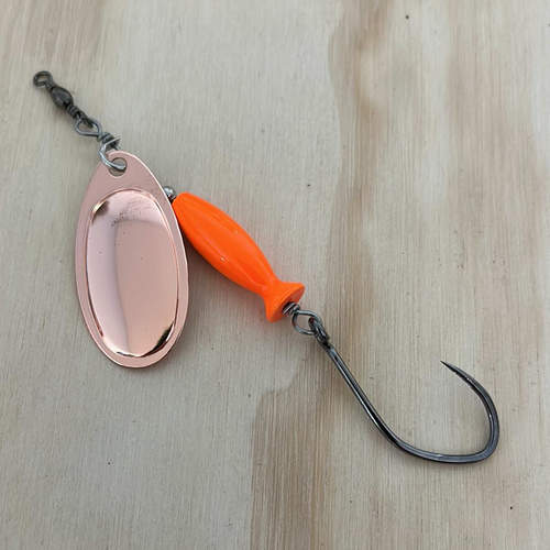 Homemade Fishing Lure Blog: Home made wobbler lure