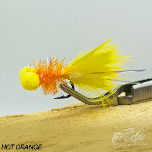 CHAN'S RUBY EYED LEECH FLY - FRED'S CUSTOM TACKLE