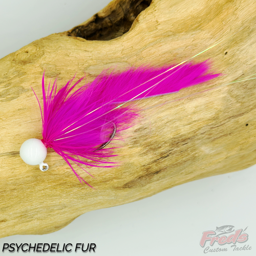 2 Pack Fuchsia Color, 1/4 Oz, High Quality Steelhead Twitch Jigs Hand Tied  Free Shipping 