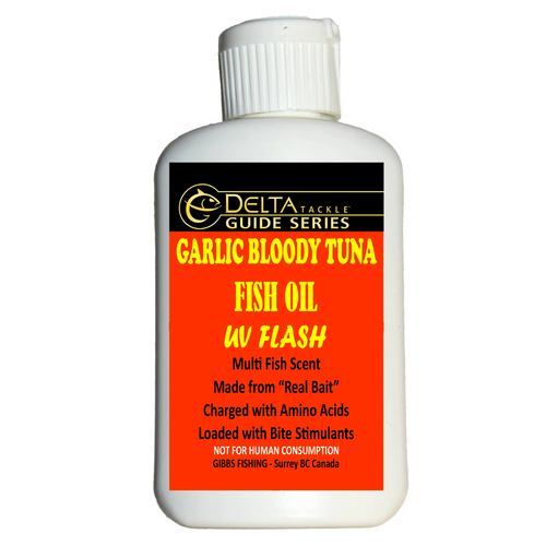 Delta Bloody Tuna Oil with UV Flash - Cabelas - Delta - Fish