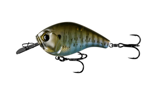 13 FISHING JABBER JAW HYBRID SQUAREBILL CRANKBAIT olive shad