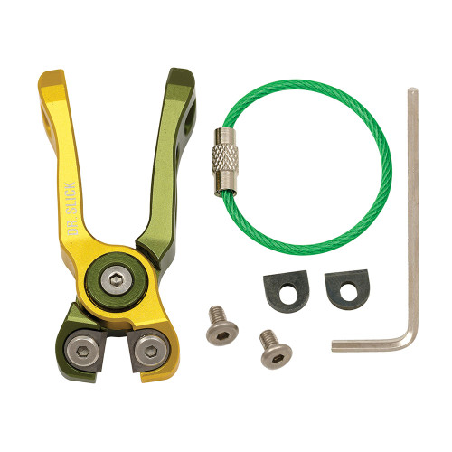 DR. SLICK CYCLONE NIPPER- GOLD AND GREEN ALUMINUM FRAME