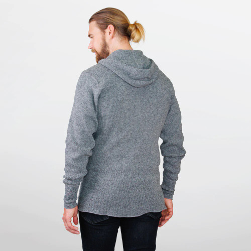 STANFIELD'S HEAVY WEIGHT WOOL HENLEY WITH HOOD