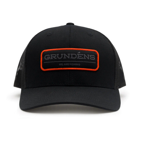 GRUNDENS WE ARE FISHIN TRUCKER HAT Black