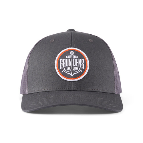 GRUNDENS LOGO ANCHOR TRUCKER