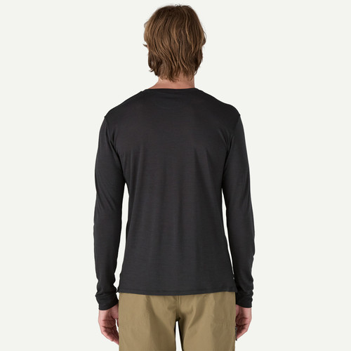 PATAGONIA M'S L/S  CAP COOL MERINO BLEND GRAPHIC SHIRT