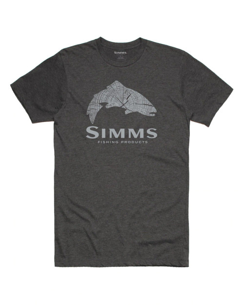 SIMMS MEN'S WOOD TROUT FILL T-SHIRT