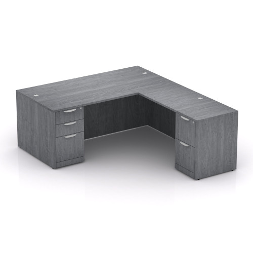 Worksimpli Performance Laminate PL laminate L desk sets from Easy Office Furniture in Marietta and Atlanta GA