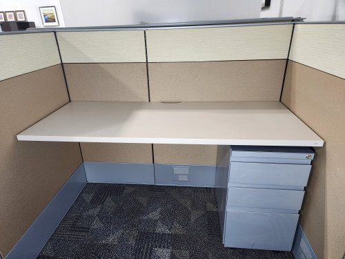 $395 each Haworth Compose 48H x 60W x 36D Call Center Cubicles. 6 Cube Minimum