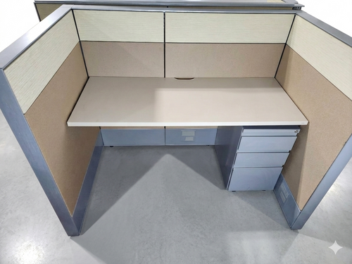 $395 each Haworth Compose 48H x 60W x 36D Call Center Cubicles. 6 Cube Minimum