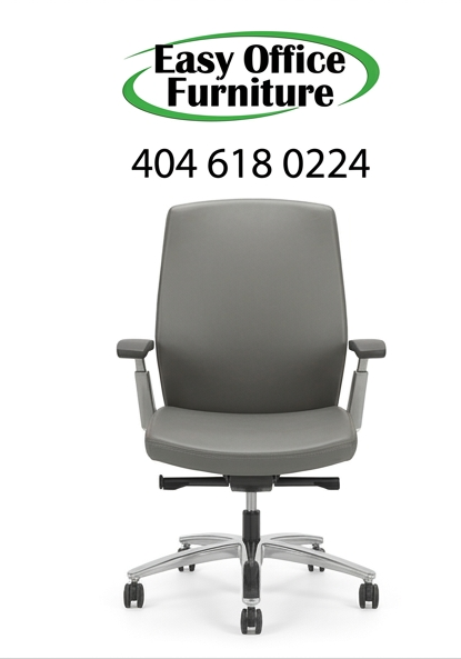 $295 each Teknion Marini Leather Executive Conference Chair with High Back. Fully Adjustable. 11 Available.

Key Features
Design: Contemporary executive task chair for offices and boardrooms.
Tilt Mechanism: 2:1 tilt ratio (22-degree total back tilt) with adjustable side tension.
Adjustments: Seat height (3, 4, or 5-inch ranges), seat depth, and adjustable lumbar support.
Arms: Adjustable armrest height and side-to-side adjustment.
Construction: Available in polished aluminum or black nylon base with casters. 
ArchiExpo
ArchiExpo
 +4
Dimensions 
Overall Depth: 30 inches
Overall Width: 30 inches
Overall Height: 45 inches
Back Width: 19.25 inches
Seat Width: 19 inches
Functional Seat Depth: 18"–20 inches
Seat Height (Standard): 17.75"–21.75 inches
Width Between Arms: 17.5"–21.5 inches
Arm Height (From Seat): 7.75"–12 inches

Easy Office Furniture
189 Cobb Pkwy N, Suite A4
Marietta, GA 30062
404 618 0224