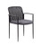 B6909 MESH BACK STACKABLE FABRIC GUEST CHAIR WITH ARMS