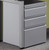 Elements Benching L-Desk Set with 3 Drawer Storage Pedestal