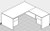 L Desk with "Value" Storage Pedestals