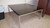 Used Steelcase Knoll Style Vintage Coffee Table with Smoked Glass