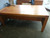 D-Scan Vintage Mid Century Modern Teak Desk and Credenza Set with 2 Matching Benny Linden Teak Guest Chairs