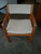 D-Scan Vintage Mid Century Modern Teak Desk and Credenza Set with 2 Matching Benny Linden Teak Guest Chairs