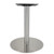 Brushed Steel Disc Table Base, 29"H