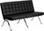 Vintage Series Black Leather Lounge or Reception Furniture from Easy Office Furniture in Atlanta GA and Marietta GA
