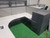 Used Haworth Premise 66H 8 x 6 Cubicle with Glass from Easy Office Furniture Marietta GA Atlanta GA