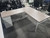 L Desk Set 6x6 with New Table Tops and Storage Cabinet. 15 Available