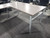 L Desk Set 6x6 with New Table Tops and Storage Cabinet. 15 Available