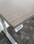 Height Adjustable Table Desk with New Table Top and Storage Cabinet