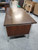 Vintage Mid Century 1960's 1970's Lehigh Leopold 36Dx67W Executive Desk with Chrome Legs