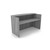 EZ - NT (No Tariff) Laminate Reception L Desk with Bow Front Laminate Counter and 3-Drawer Storage Drawers from Easy Office Furniture in Marietta GA and Atlanta GA