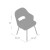 The guest chair in granite is an exceptionally handsome design of a chair. The guest chair features a linen, fixed arm design and a breathable, semi-open back in linen for extreme comfort as well. The chair itself is understated and sleek and offers a professional guest seating option for any office or room. It also boats a strong, sturdy 4 leg tubular chair base. The base is designed in chrome and the chair has a weight limit of 275 lbs.

Back Adjustment: No
Arm Type: Fixed
Infinite Lock: No
Knee Tilt: No
Tilt Tension: No
Pneumatic Gas Lift: No
Upright Lock: No
Seat Slider: No
Chair Base: 4 Leg Tubular Chrome
Casters: None
Weight Capacity: 275 lb