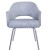 The guest chair in granite is an exceptionally handsome design of a chair. The guest chair features a linen, fixed arm design and a breathable, semi-open back in linen for extreme comfort as well. The chair itself is understated and sleek and offers a professional guest seating option for any office or room. It also boats a strong, sturdy 4 leg tubular chair base. The base is designed in chrome and the chair has a weight limit of 275 lbs.

Back Adjustment: No
Arm Type: Fixed
Infinite Lock: No
Knee Tilt: No
Tilt Tension: No
Pneumatic Gas Lift: No
Upright Lock: No
Seat Slider: No
Chair Base: 4 Leg Tubular Chrome
Casters: None
Weight Capacity: 275 lb