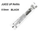 Pilot Juice Up 0.5mm (LP3RF12S5) Refills - 1 Dozen BLACK