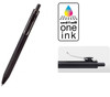 Uniball One Retractable Gel Pen 0.5mm UMN-S5BK - 10x BLACK