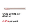 CARL Disc cutter replacement mat DCM-310 - 1 pack of (4pcs)
