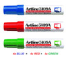 Artline Whiteboard Markers Big Nib 10mm EK5109A - 4x BLUE + 4x RED + 4x GREEN