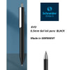Schneider EVO Retractable gel ink pen 0.5mm Made in Germany - 10x BLACK