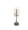 Zebra Flos Desk Upright Ballpoint Pen 0.7mm Black Ink Glass Black (BA65-GBK)