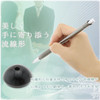 Zebra Flos Desk Upright Ballpoint Pen 0.7mm Black Ink Glass Black (BA65-GBK)