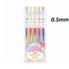 Zebra Sarasa Clip Marble Color Gel Pen 0.5mm 5 Colour Set