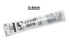 ZEBRA JLV 0.4mm Gel ink Refills - 1 Dozen BLACK