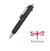 Tombow AirPress Ballpoint Pen Black Ink Black Body 0.7mm